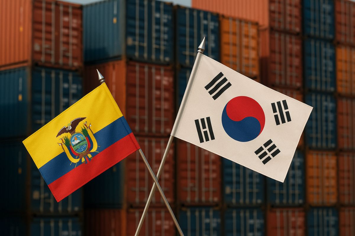Ecuador y Corea del Sur firman acuerdo para impulsar exportaciones