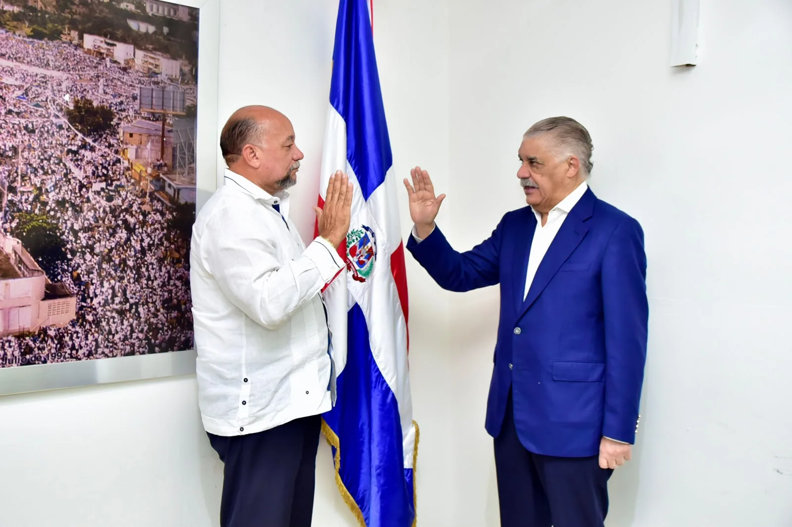 Radamés Guzmán regresa al PRD y lidera filial en Sosúa